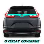 2017-2022 Honda CR-V | Tailgate Trim Chrome Delete PreCut Vinyl Wrap