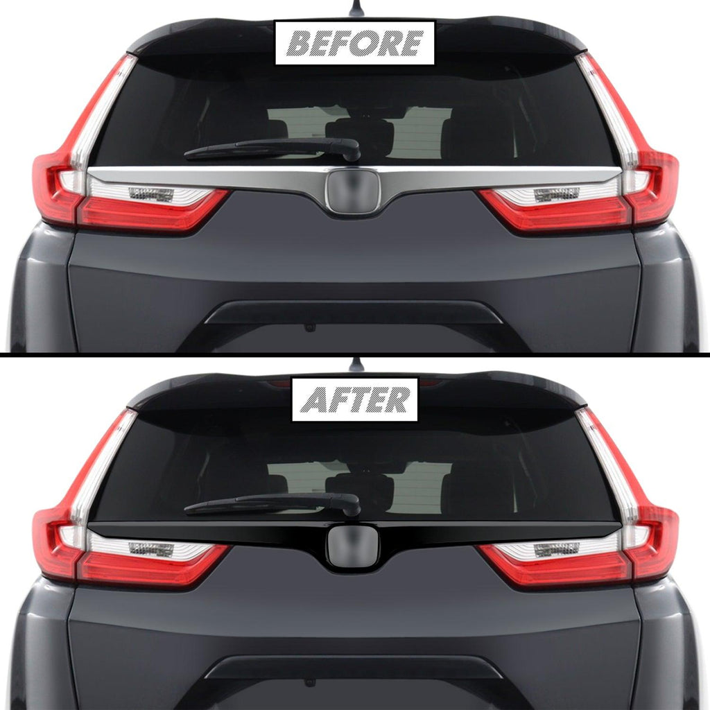 2017-2022 Honda CR-V | Tailgate Trim Chrome Delete PreCut Vinyl Wrap