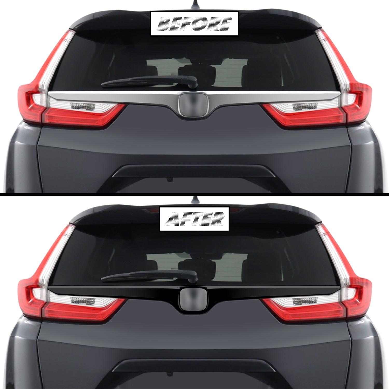 2017-2022 Honda CR-V | Tailgate Trim Chrome Delete PreCut Vinyl Wrap
