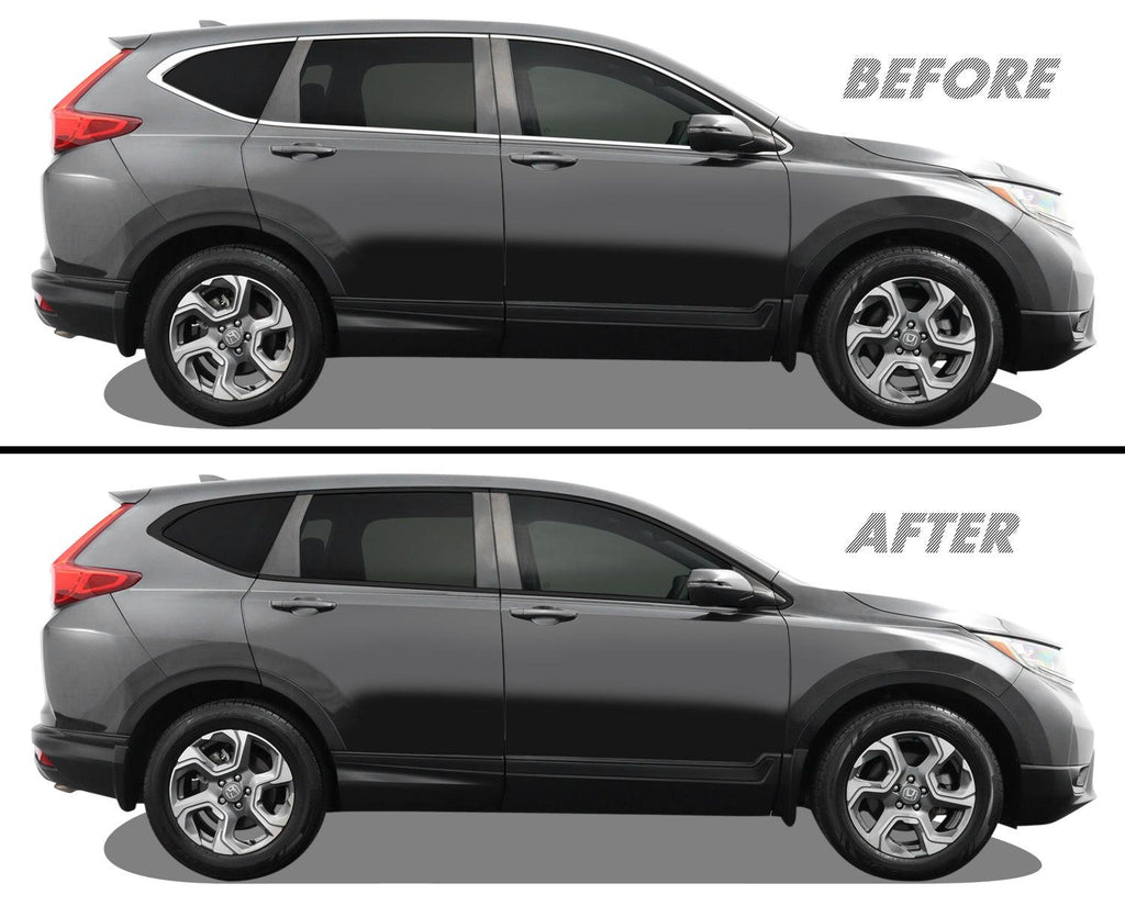 2017-2022 Honda CR-V | Window Trim Chrome Delete PreCut Vinyl Wrap
