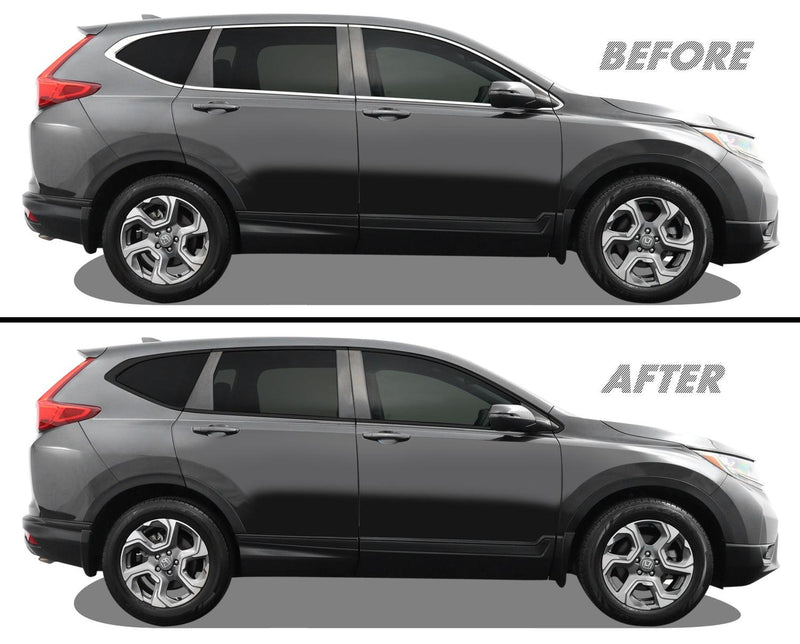 2017-2022 Honda CR-V | Window Trim Chrome Delete PreCut Vinyl Wrap