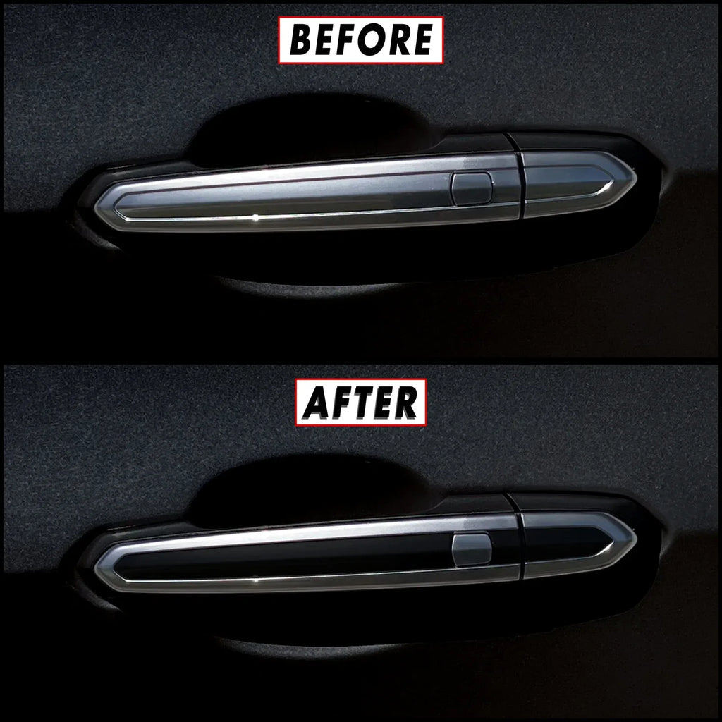 2014-2019 Cadillac CTS | Door Handle Chrome Delete PreCut Vinyl Wrap