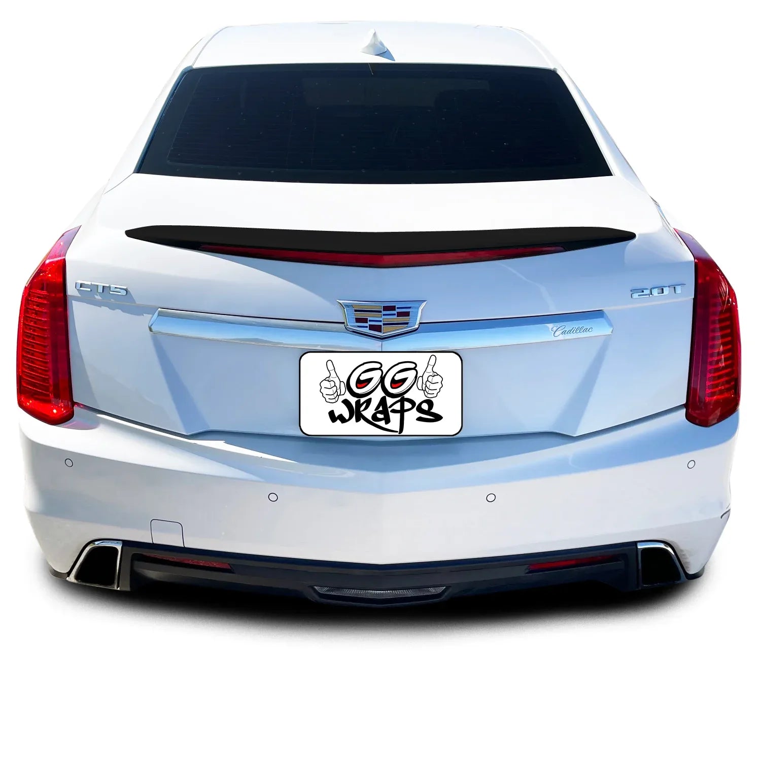 2014-2019 Cadillac CTS | Trunk Spoiler Accent PreCut Vinyl Wrap