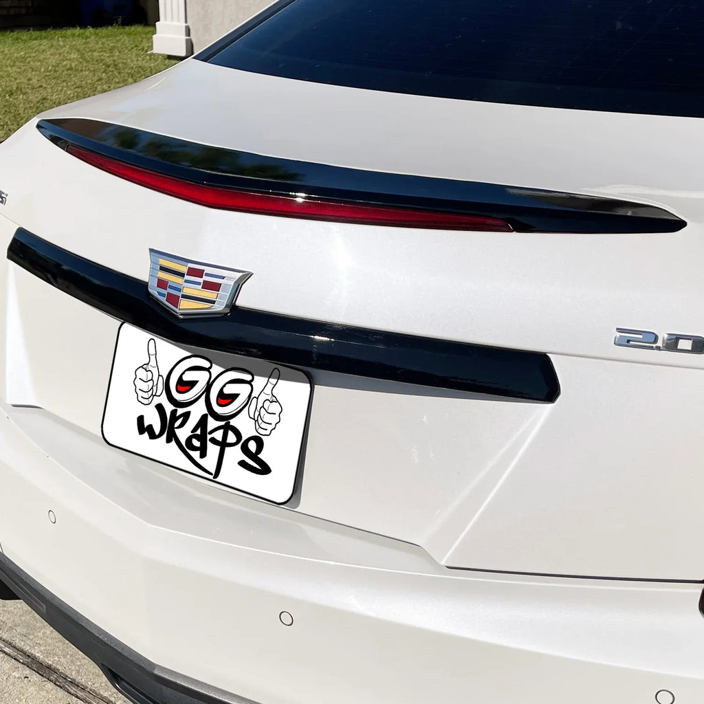 2014-2019 Cadillac CTS | Trunk Spoiler Accent PreCut Vinyl Wrap