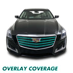 2015-2019 Cadillac CTS | Inner Front Grill Trim Chrome Delete PreCut Vinyl Wrap