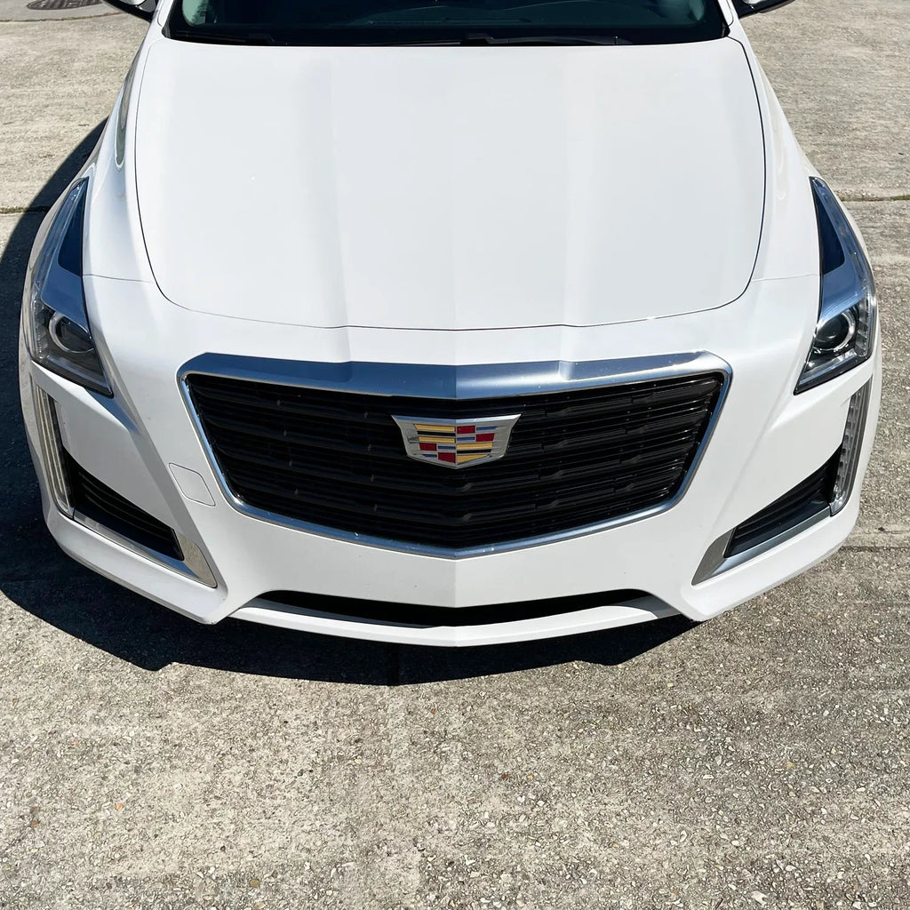 2015-2019 Cadillac CTS | Inner Front Grill Trim Chrome Delete PreCut Vinyl Wrap