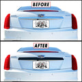 2015-2019 Cadillac CTS | Rear Trunk Trim Chrome Delete PreCut Vinyl Wrap