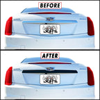 2015-2019 Cadillac CTS | Rear Trunk Trim Chrome Delete PreCut Vinyl Wrap