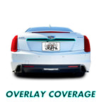 2015-2019 Cadillac CTS | Rear Trunk Trim Chrome Delete PreCut Vinyl Wrap