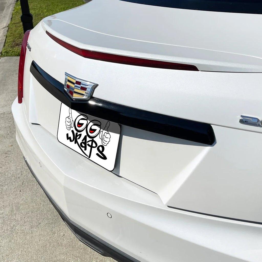 2015-2019 Cadillac CTS | Rear Trunk Trim Chrome Delete PreCut Vinyl Wrap