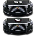 2014-2019 Cadillac CTS Sedan | Fog Light Trim Chrome Delete PreCut Vinyl Wrap