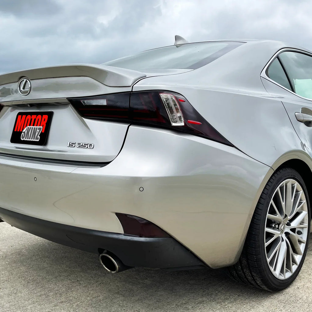 2014-2016 Lexus IS | Tail Light Cutout PreCut Tint Overlays