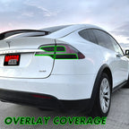 2016-2021 Tesla Model X | Tail Light Cutout PreCut Tint Overlays