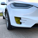 2016-2021 Tesla Model X | Fog Light Cutout PreCut Tint Overlays