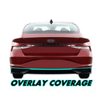 2021-2023 Hyundai Elantra | Rear Bumper Diffuser Pinstripe Accent PreCut Vinyl Wrap