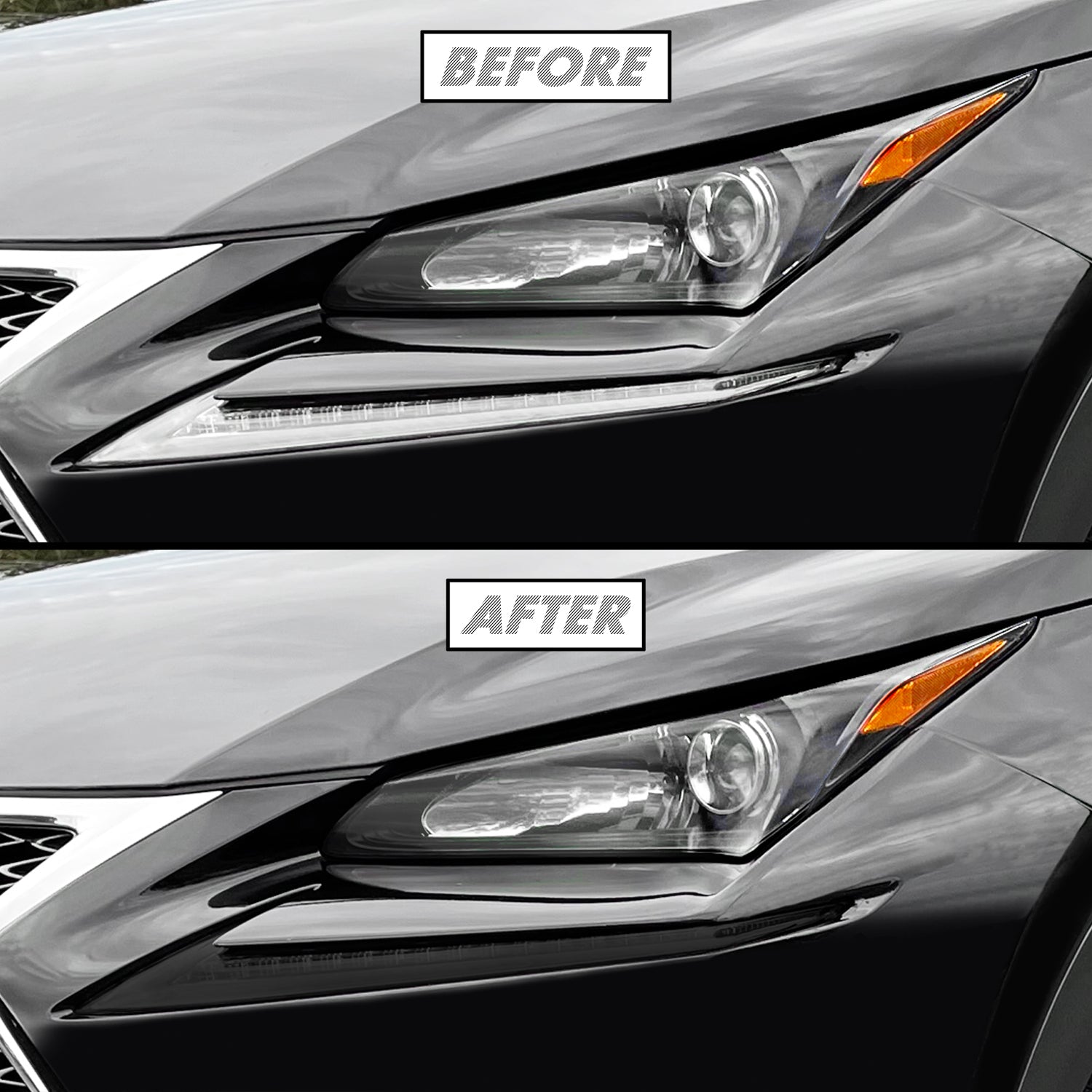 2015-2021 Lexus NX | DRL Turn Signal PreCut Tint Overlays – SlickMod