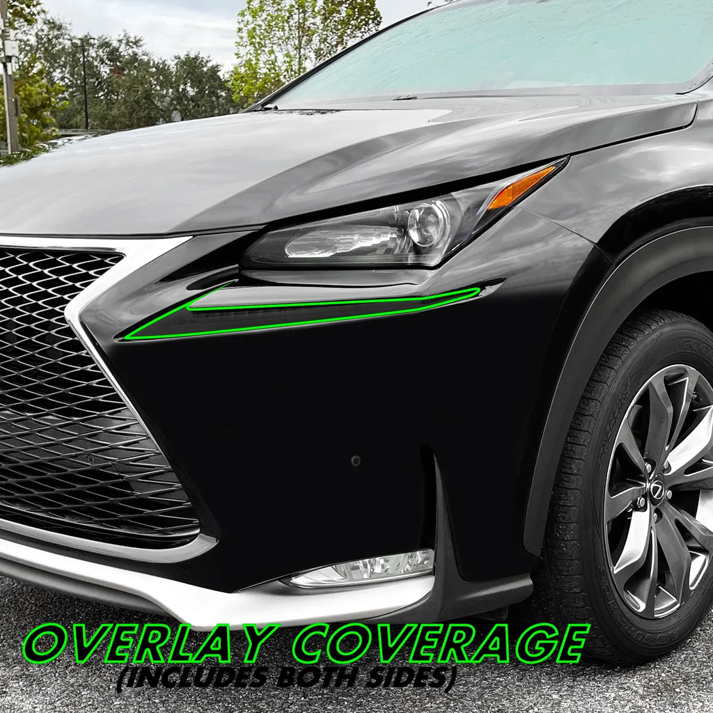 2015-2021 Lexus NX | DRL Turn Signal PreCut Tint Overlays