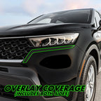 2021-2023 Kia Sorento | DRL PreCut Tint Overlays