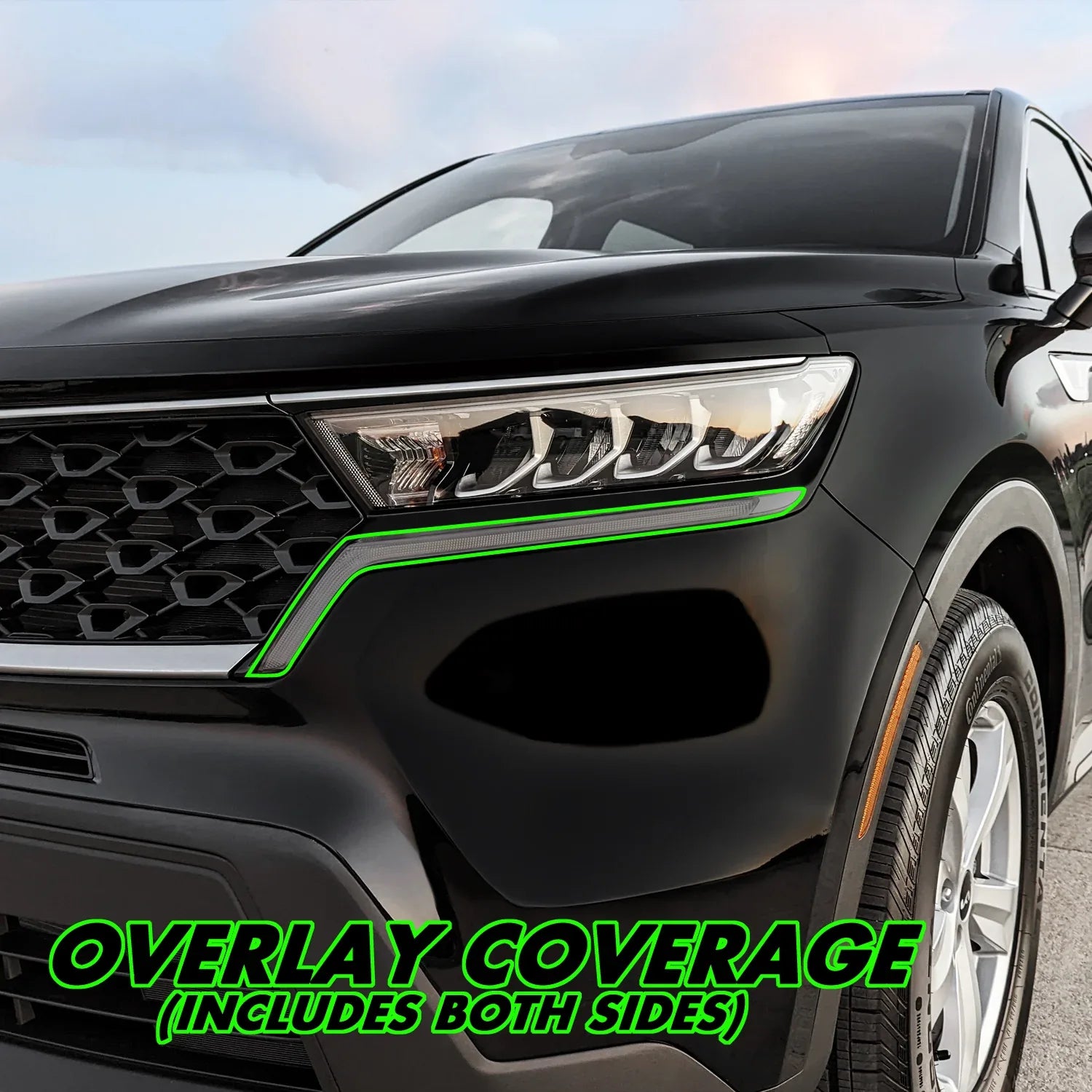 2021-2023 Kia Sorento | DRL PreCut Tint Overlays
