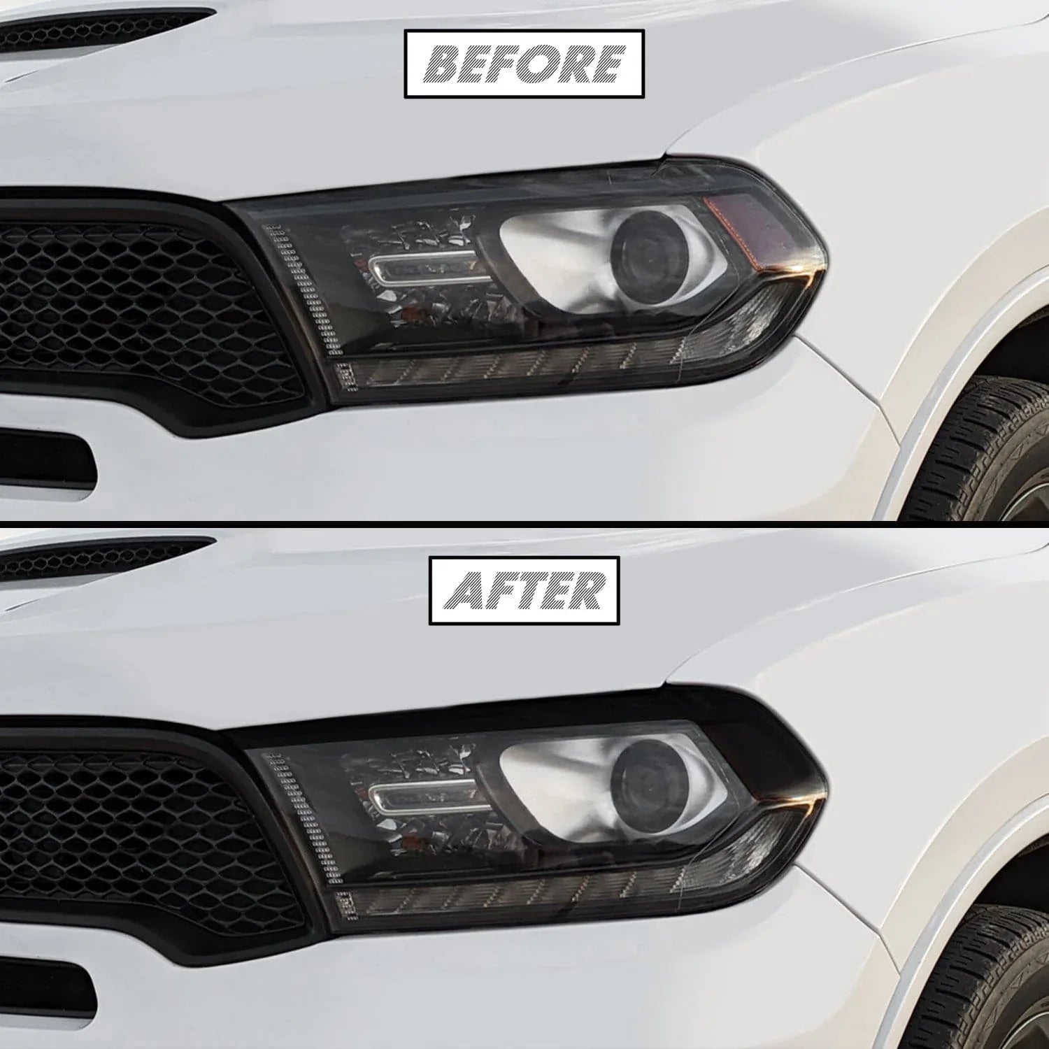 2014-2020 Dodge Durango | Headlight Side Marker PreCut Tint Overlays