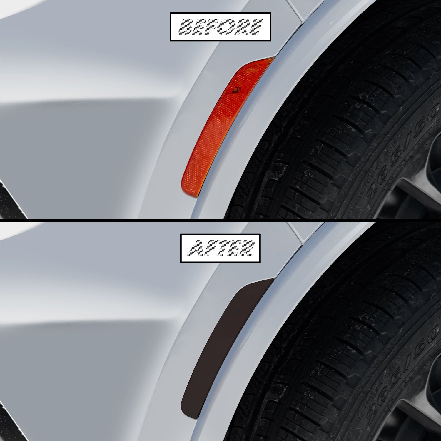 2021-2026 Dodge Durango | Front Side Marker PreCut Tint Overlays