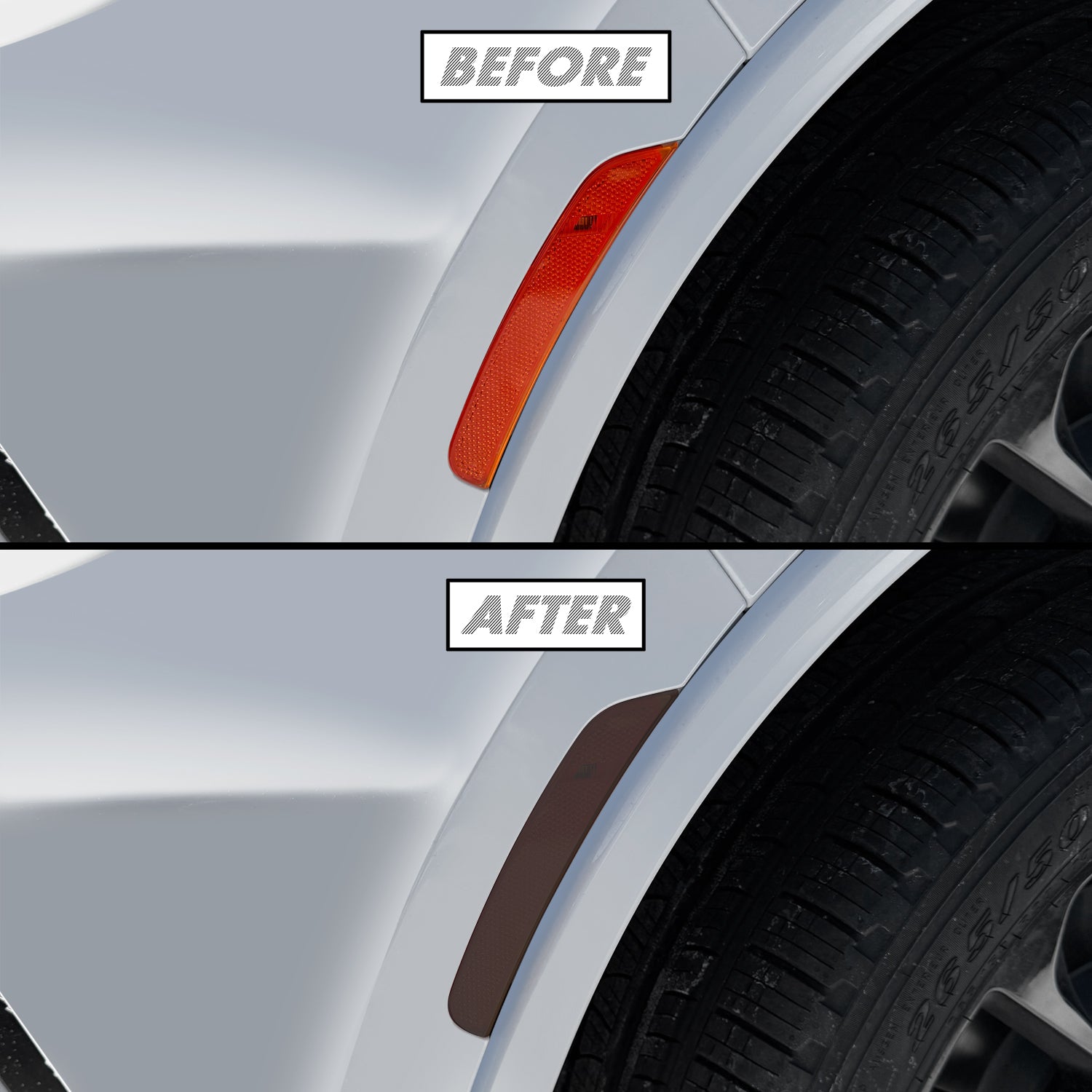 2021-2026 Dodge Durango | Front Side Marker PreCut Tint Overlays