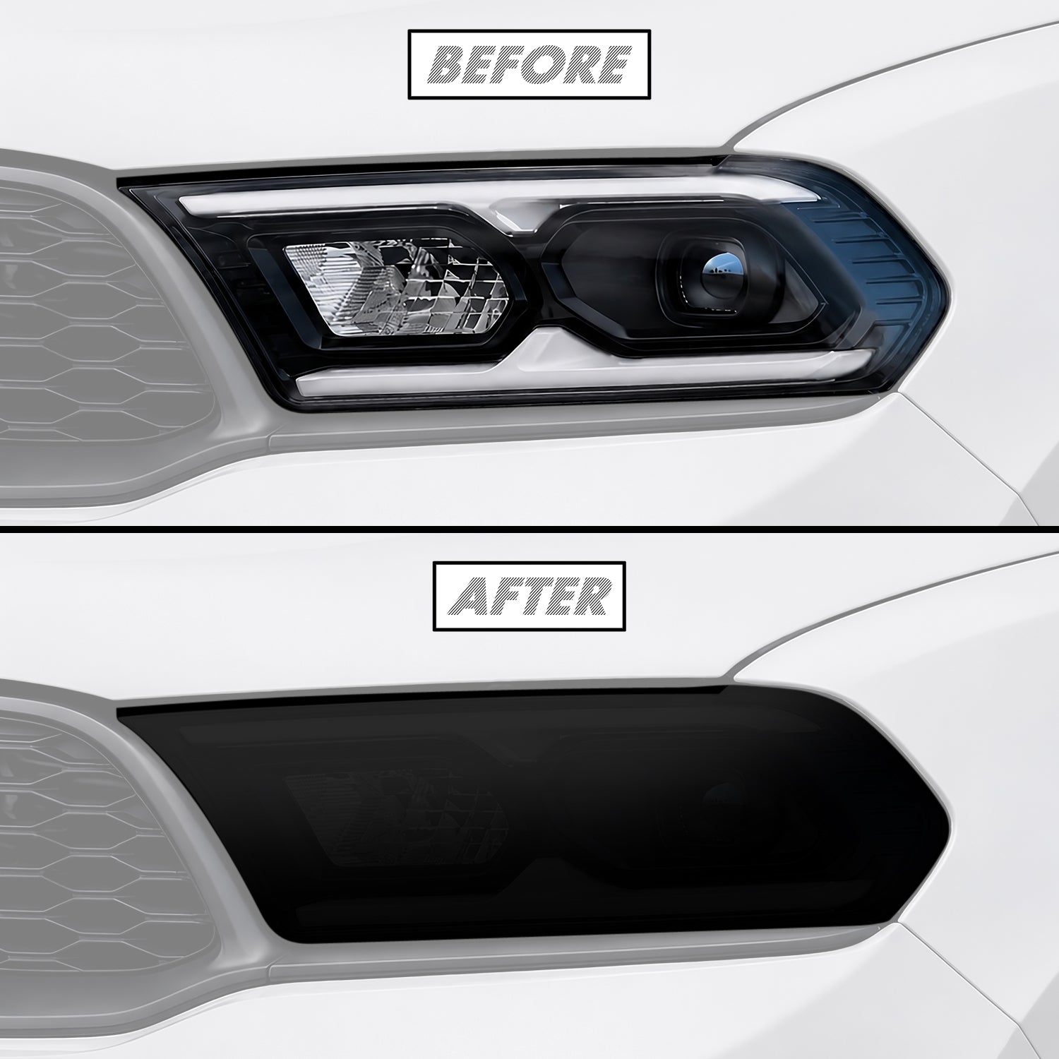 2021-2026 Dodge Durango | Headlight PreCut Tint Overlays