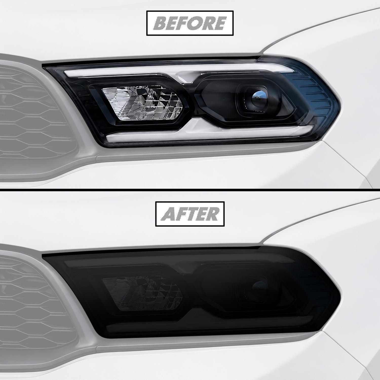 2021-2026 Dodge Durango | Headlight PreCut Tint Overlays