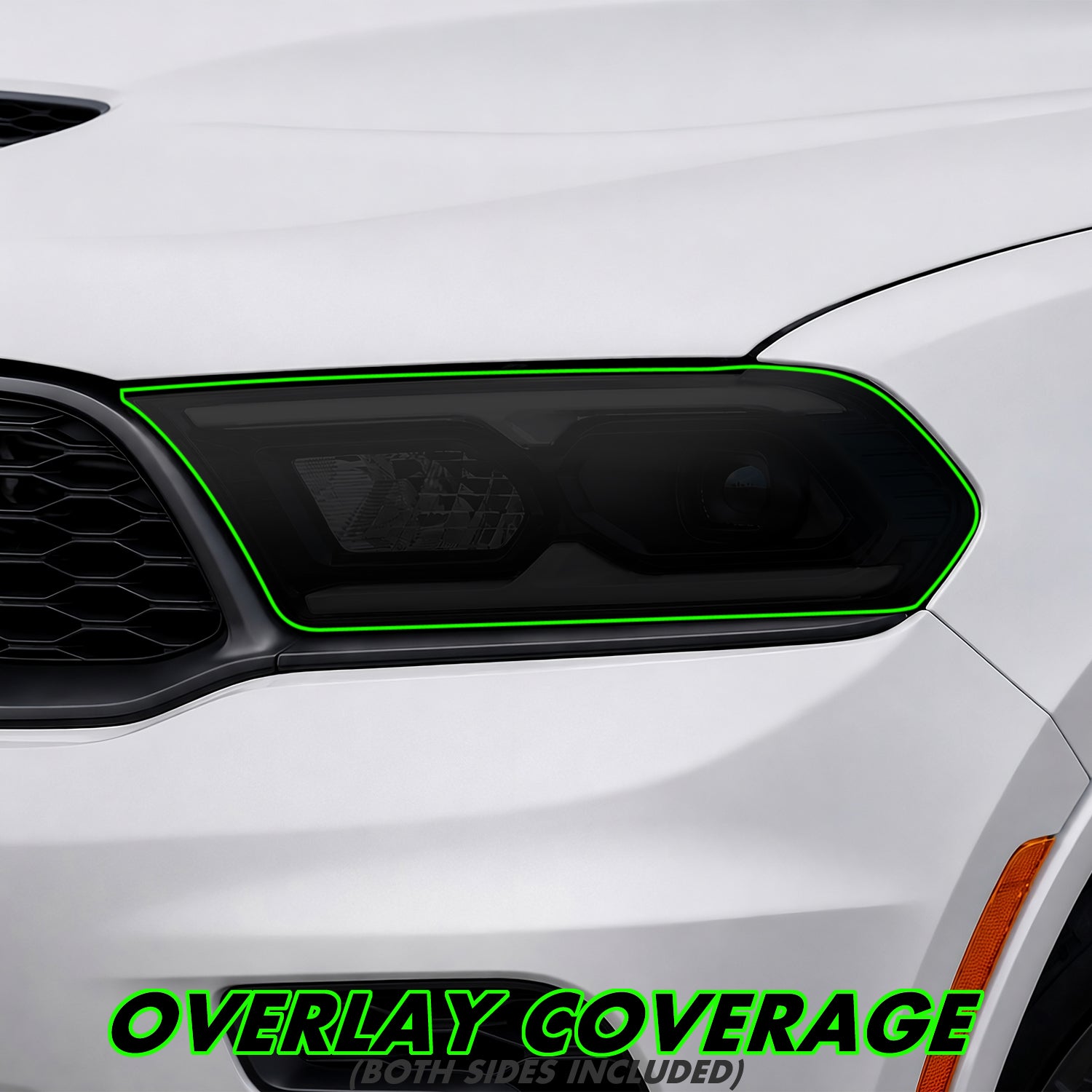 2021-2026 Dodge Durango | Headlight PreCut Tint Overlays