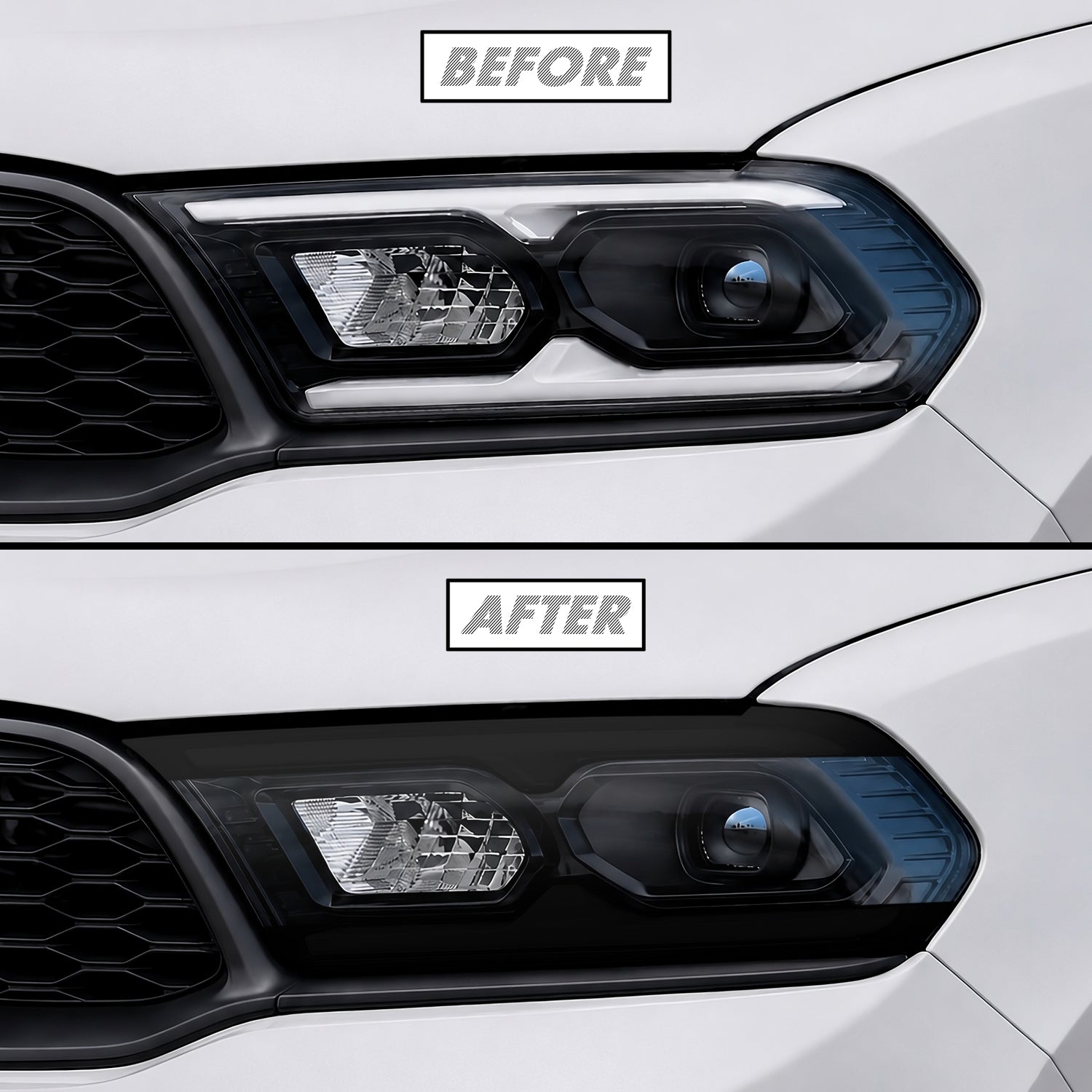 2021-2026 Dodge Durango | Headlight DRL PreCut Tint Overlays