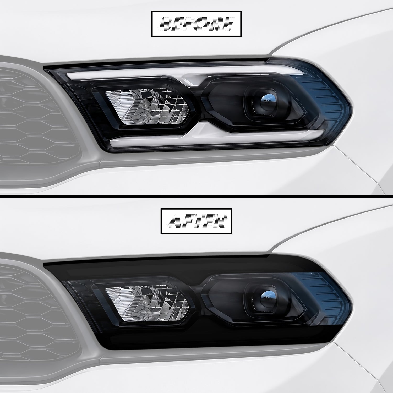 2021-2026 Dodge Durango | Headlight DRL PreCut Tint Overlays