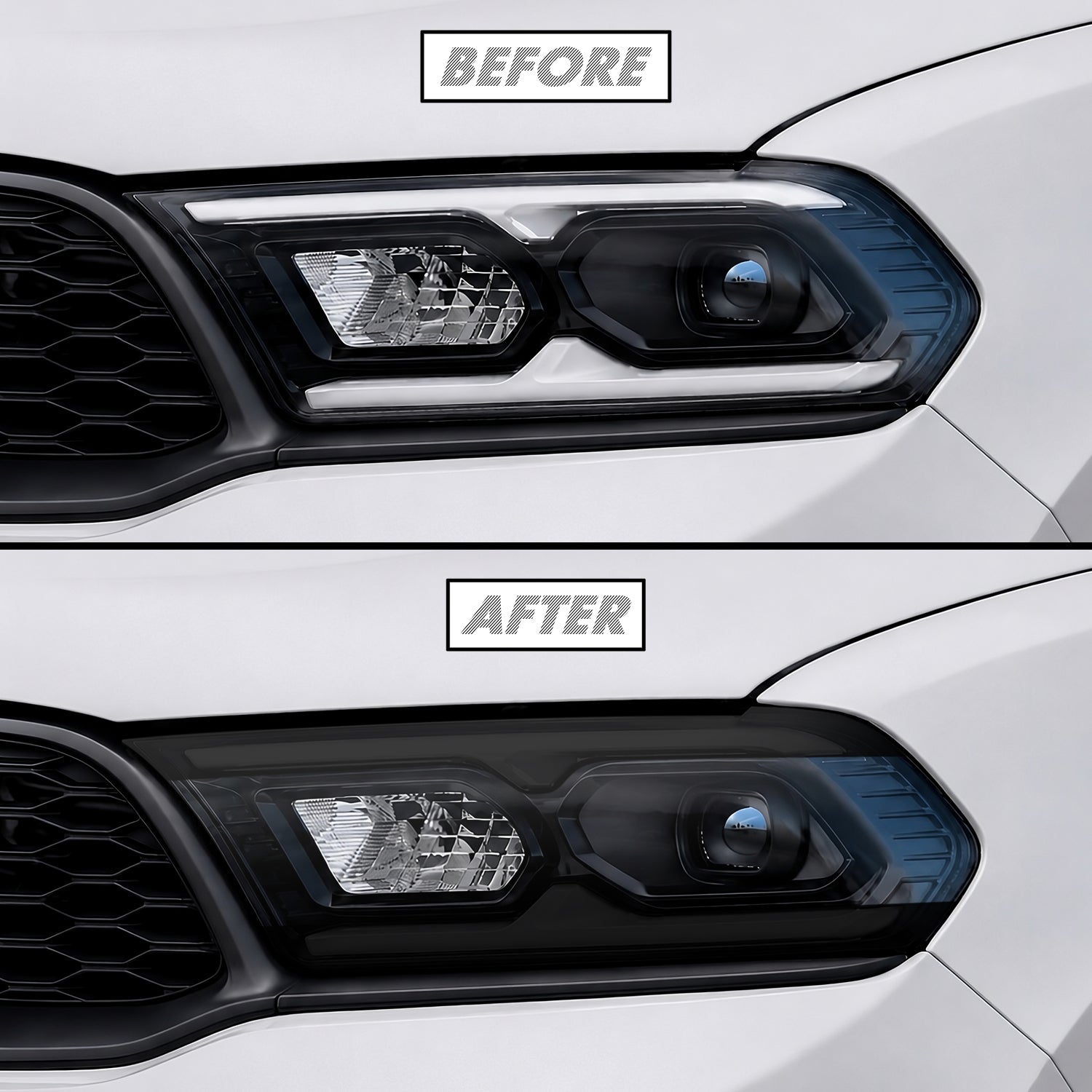 2021-2026 Dodge Durango | Headlight DRL PreCut Tint Overlays