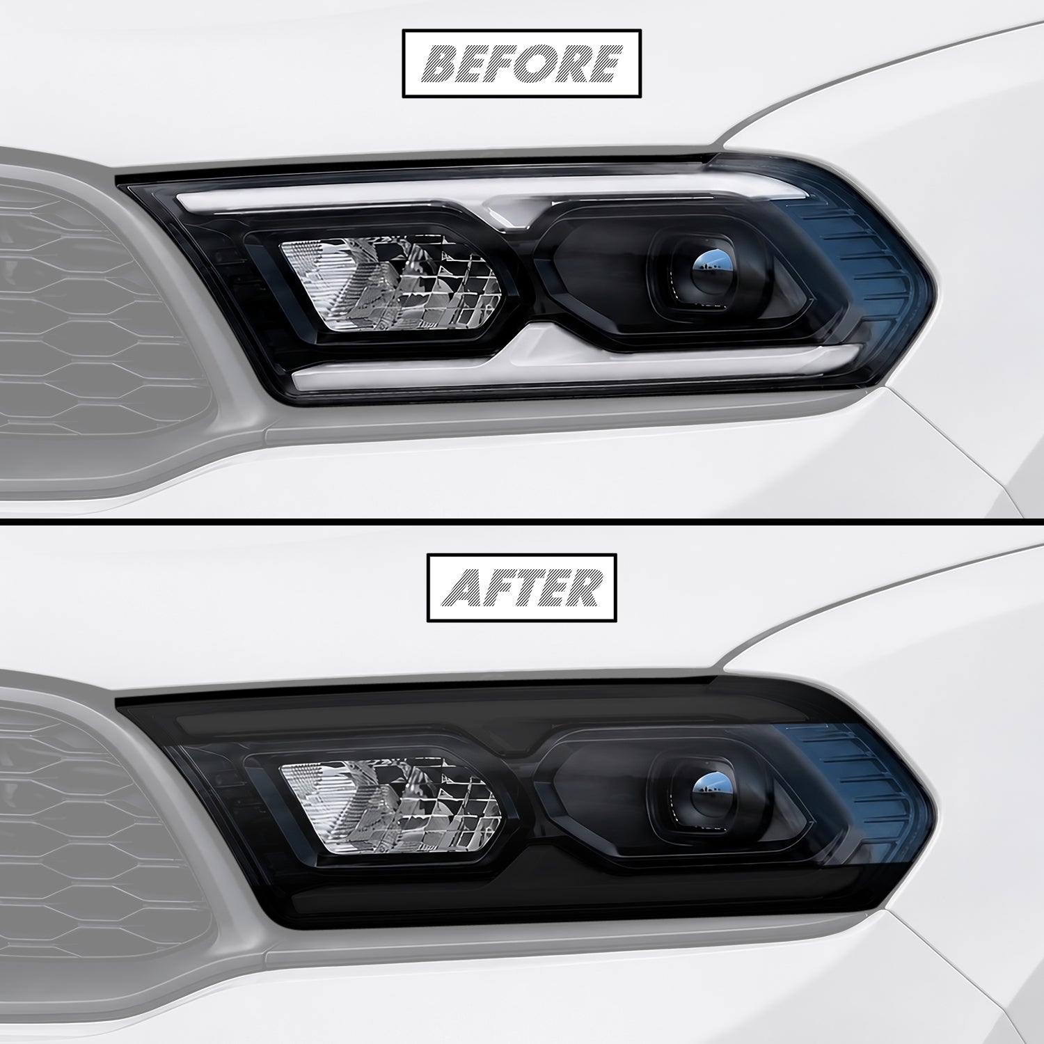 2021-2026 Dodge Durango | Headlight DRL PreCut Tint Overlays