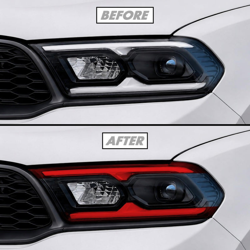 2021-2026 Dodge Durango | Headlight DRL PreCut Tint Overlays
