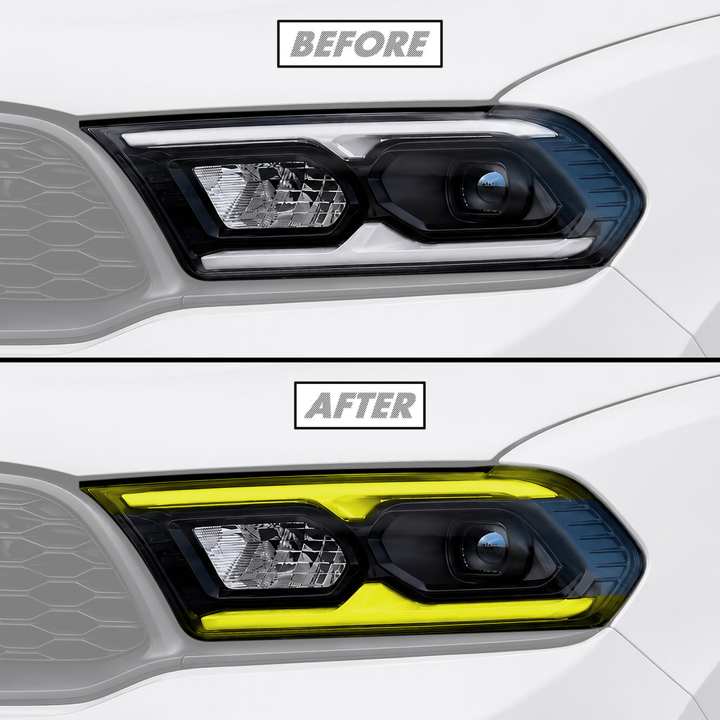 2021-2026 Dodge Durango | Headlight DRL PreCut Tint Overlays