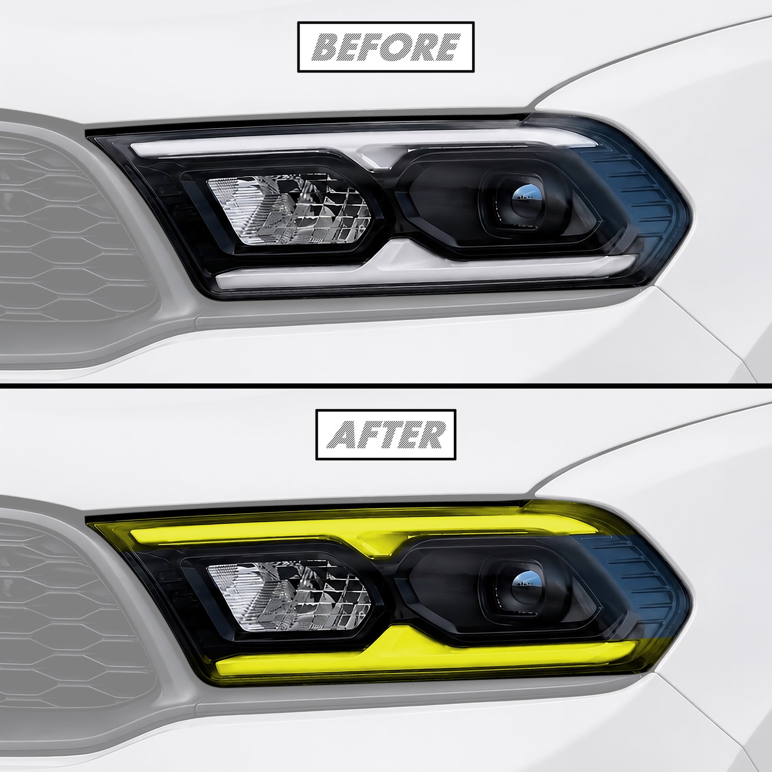 2021-2026 Dodge Durango | Headlight DRL PreCut Tint Overlays
