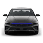 2024-2026 Hyundai Elantra | Front Grill Trim Chrome Delete PreCut Vinyl Wrap