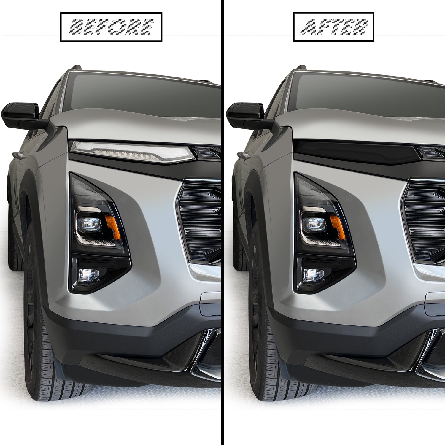 2025-2026 Chevrolet Equinox | DRL Turn Signal PreCut Tint Overlays