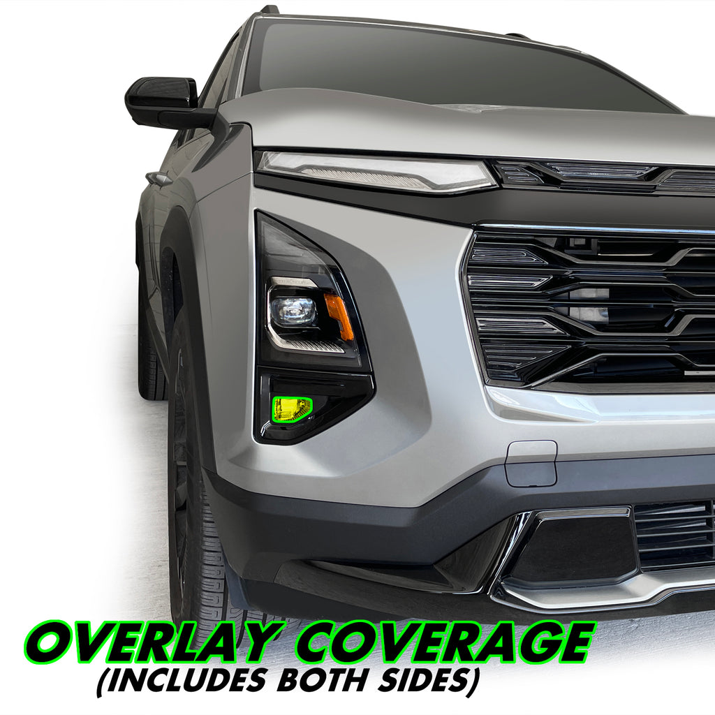 2025-2026 Chevrolet Equinox | Fog Light PreCut Tint Overlays