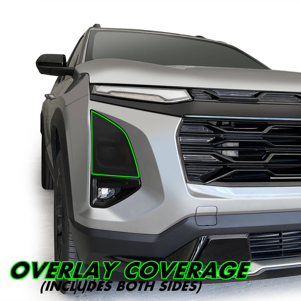 2025-2026 Chevrolet Equinox | Headlight PreCut Tint Overlays