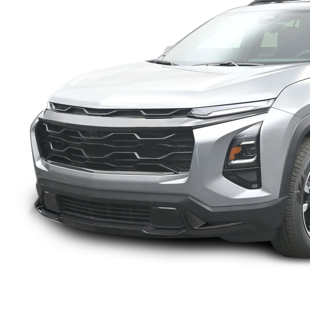 2025-2026 Chevrolet Equinox | Front Bumper Lower Lip Trim Chrome Delete PreCut Vinyl Wrap