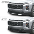 2025-2026 Chevrolet Equinox | Front Bumper Lower Lip Trim Chrome Delete PreCut Vinyl Wrap