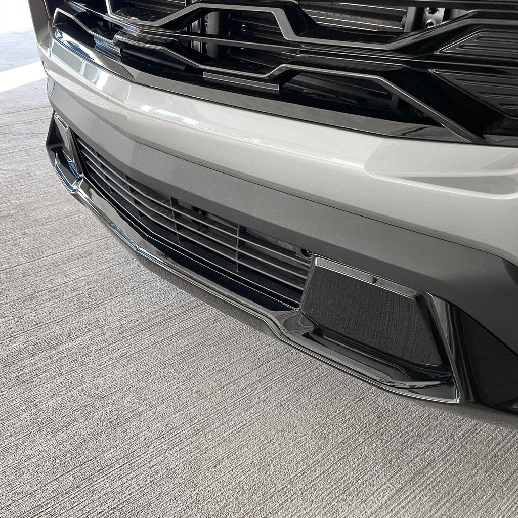 2025-2026 Chevrolet Equinox | Front Bumper Lower Lip Trim Chrome Delete PreCut Vinyl Wrap