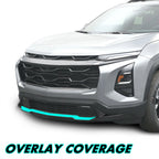 2025-2026 Chevrolet Equinox | Front Bumper Lower Lip Trim Chrome Delete PreCut Vinyl Wrap