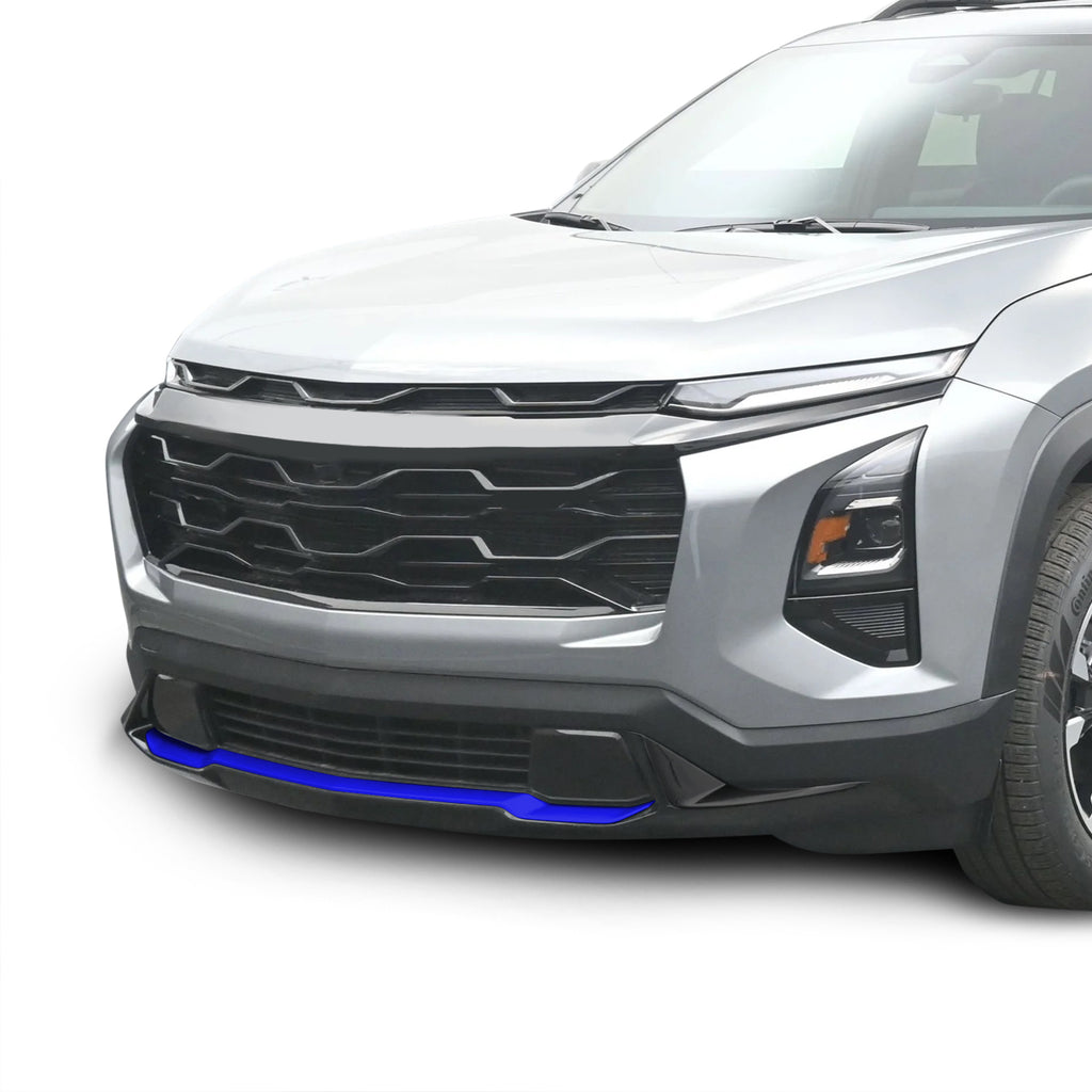 2025-2026 Chevrolet Equinox | Front Bumper Lower Lip Trim Chrome Delete PreCut Vinyl Wrap