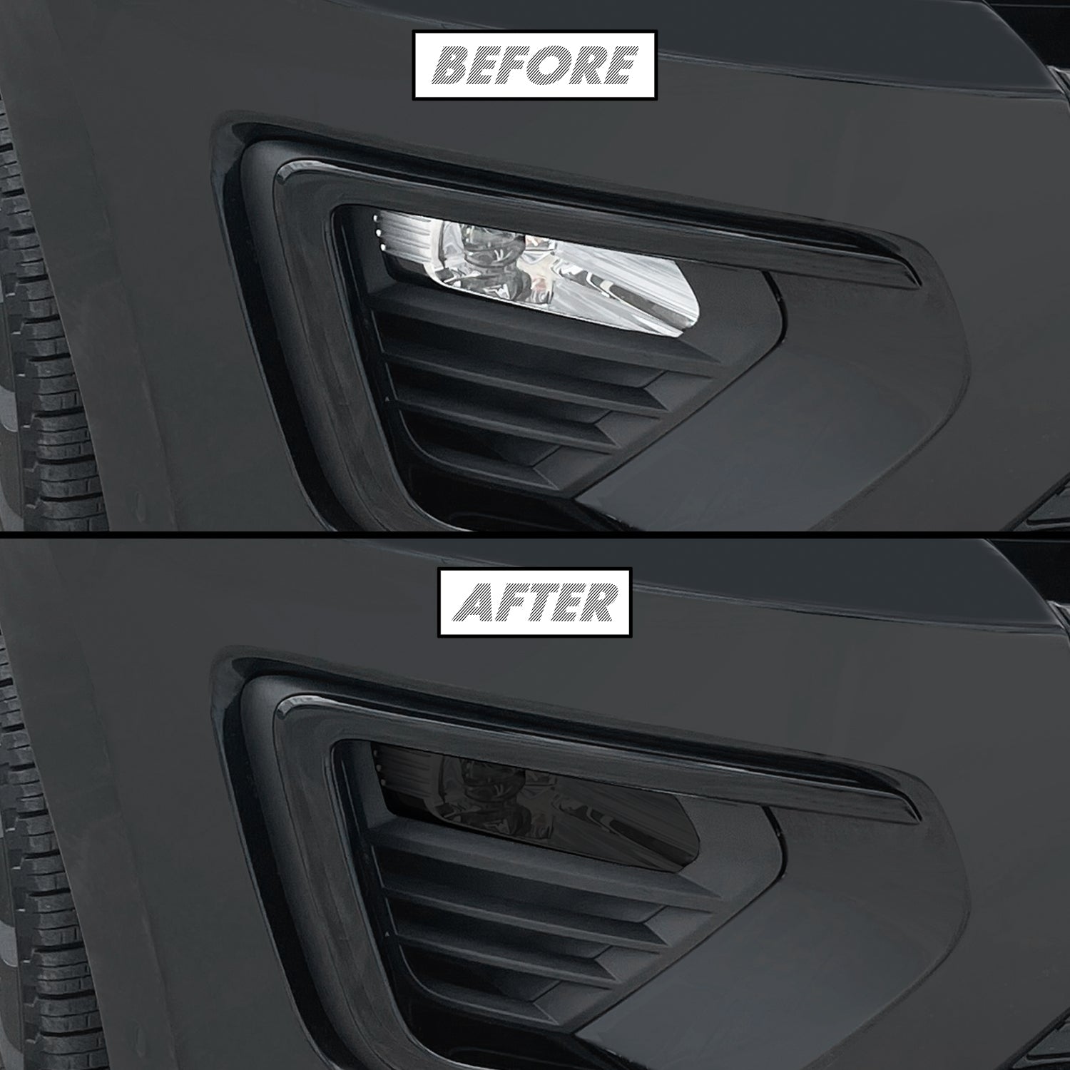 2018-2021 Ford Expedition | Fog Light PreCut Tint Overlays