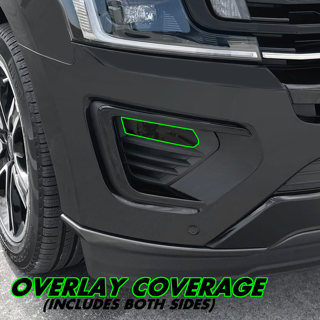 2018-2021 Ford Expedition | Fog Light PreCut Tint Overlays