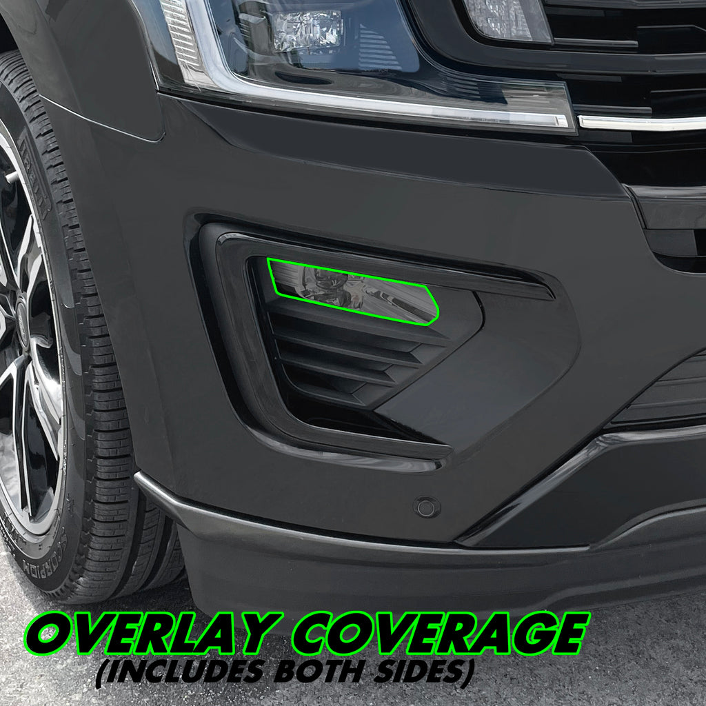 2018-2021 Ford Expedition | Fog Light PreCut Tint Overlays