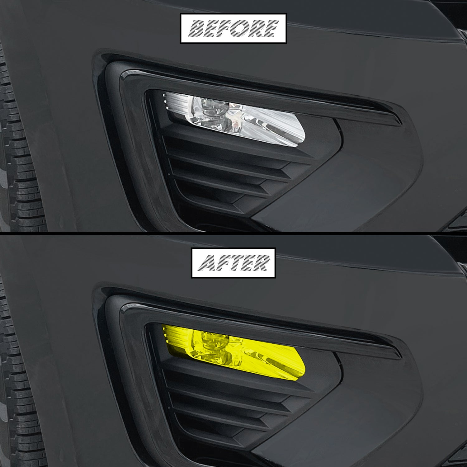 2018-2021 Ford Expedition | Fog Light PreCut Tint Overlays