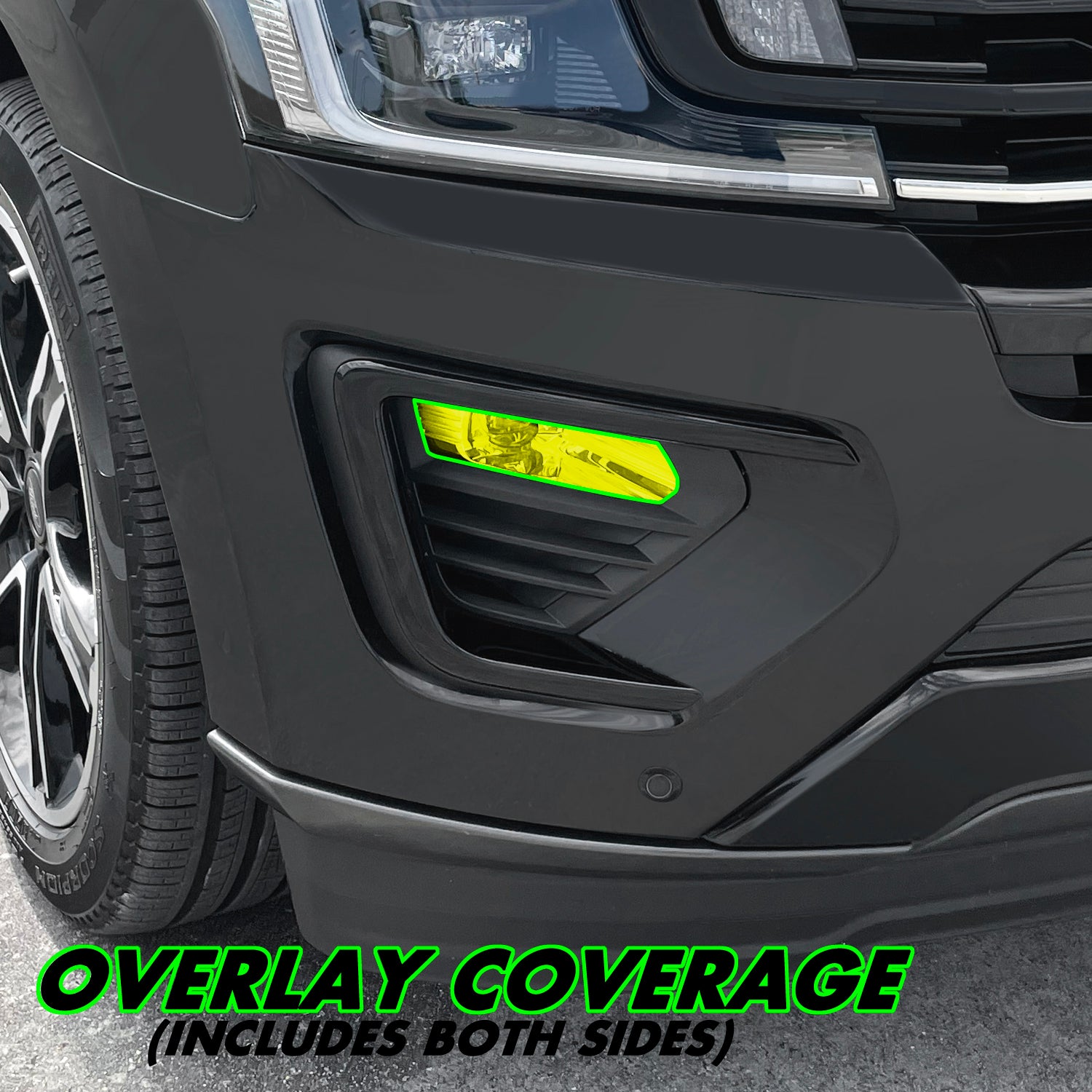 2018-2021 Ford Expedition | Fog Light PreCut Tint Overlays